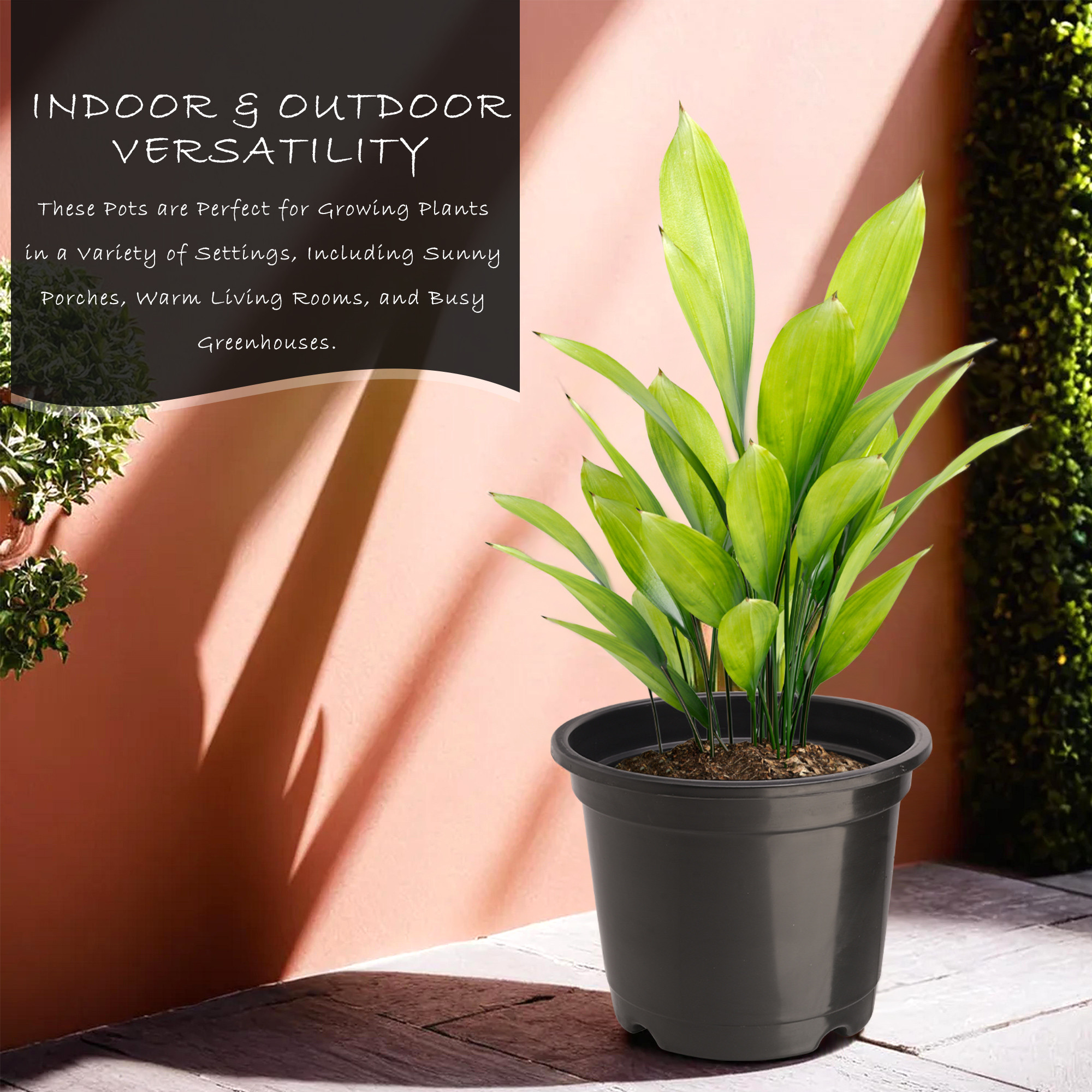 Kuber Industries  Flower Pot  Fuldani Flower Pot   Pots for Home Terrace Garden  Pots Stand for Plants  Phooldaan for Home Dcor  Synergy Indoor Plant Stand  Black