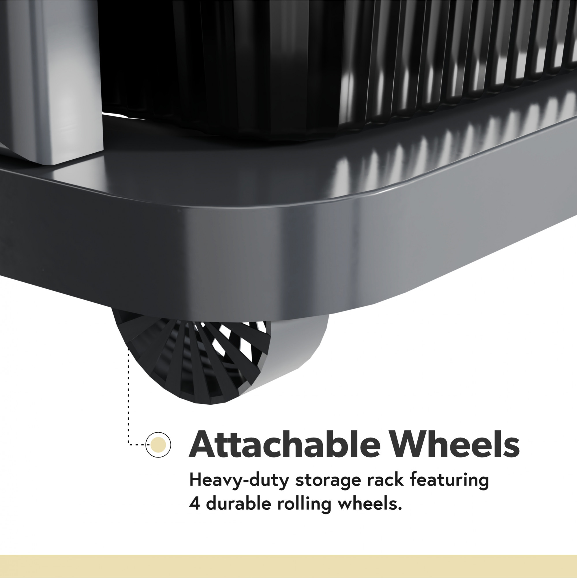 Kuber Industries  Heavy Duty Plastic Storage Drawer with Wheels  Modular Cabinet for Bedroom Office Home  Chest of Drawers Organiser for Cosmetics Kitchen items Toys  Grey  Black