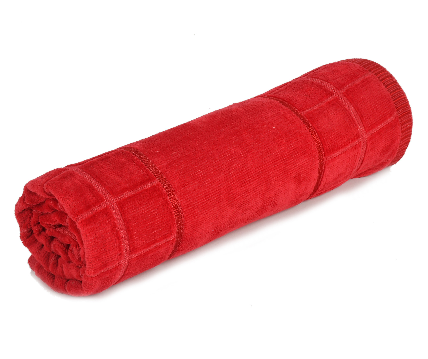 Kuber Industries  Luxurious, Soft Cotton Bath Towel With Check Border, 30