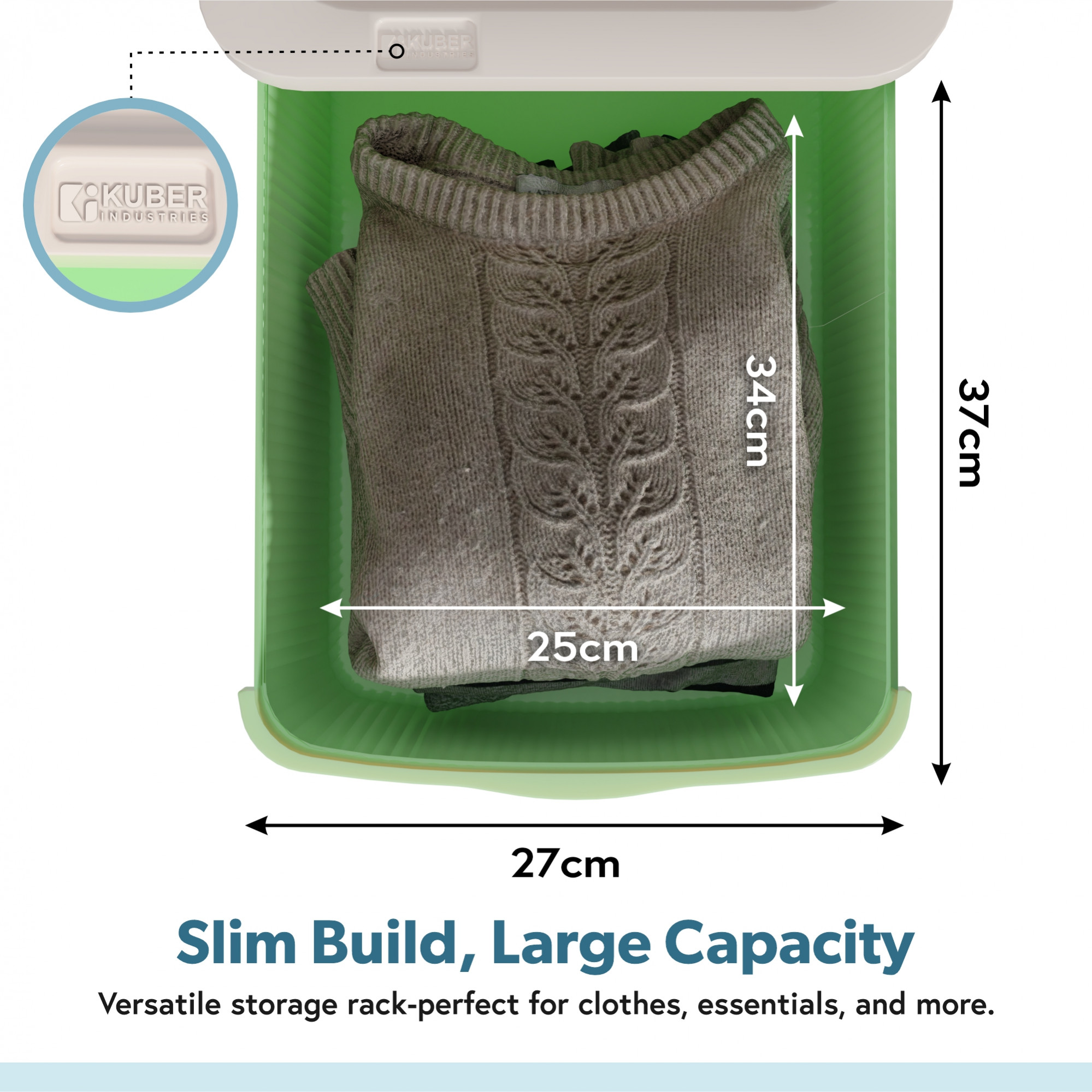 Kuber Industries  Multicolor Heavy Duty Plastic Storage Drawer with Wheels  Modular Cabinet for Bedroom Office Home  Chest of Drawers Organiser for Cosmetics Kitchen items Toys Storage