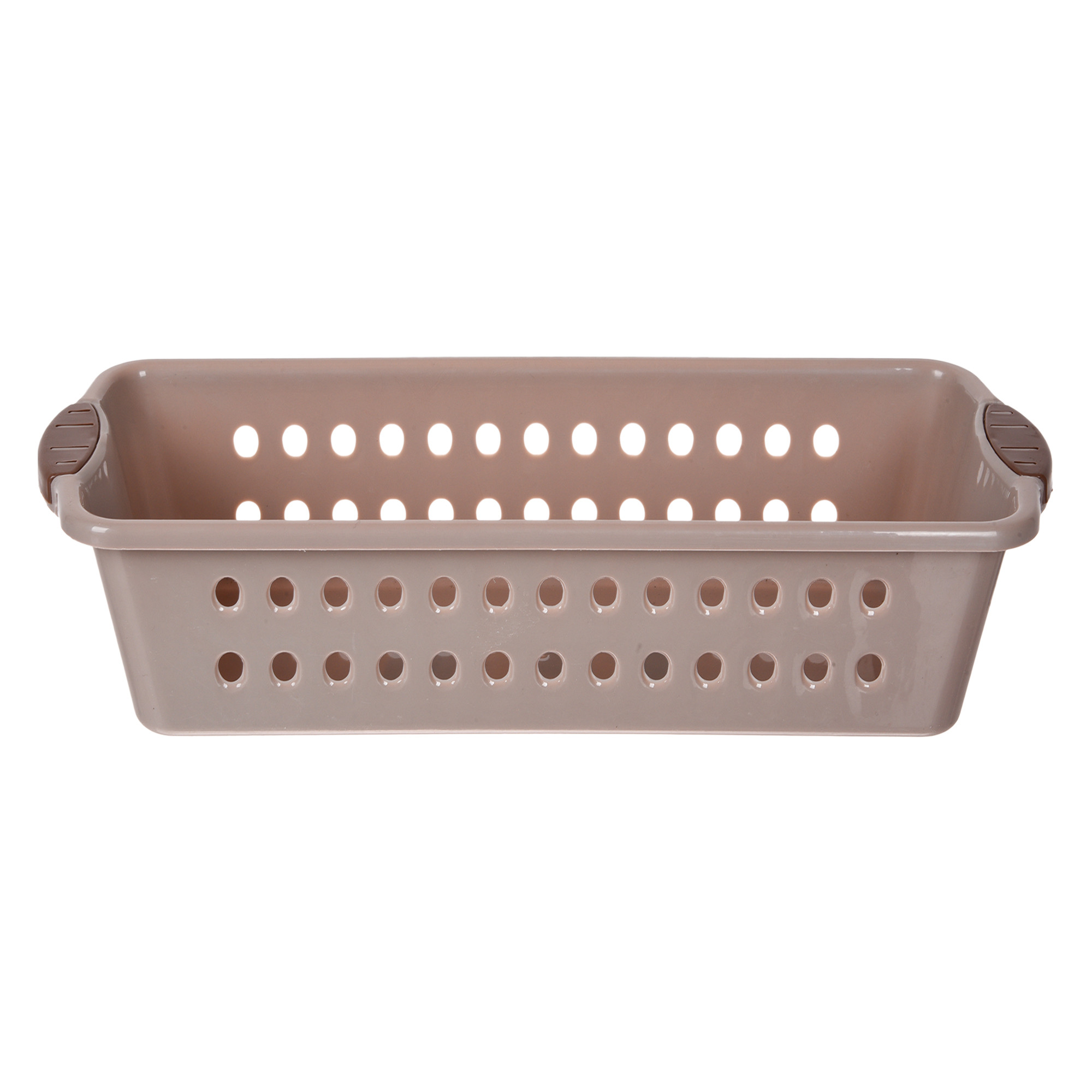 Kuber Industries  Storage Basket  Storage Organizer for Kitchen-Refrigerator-Vegetables-Stationery  Multipurpose Cabinet Shelf Rack  Storage Box for Kitchen  JAWA-3    Peach