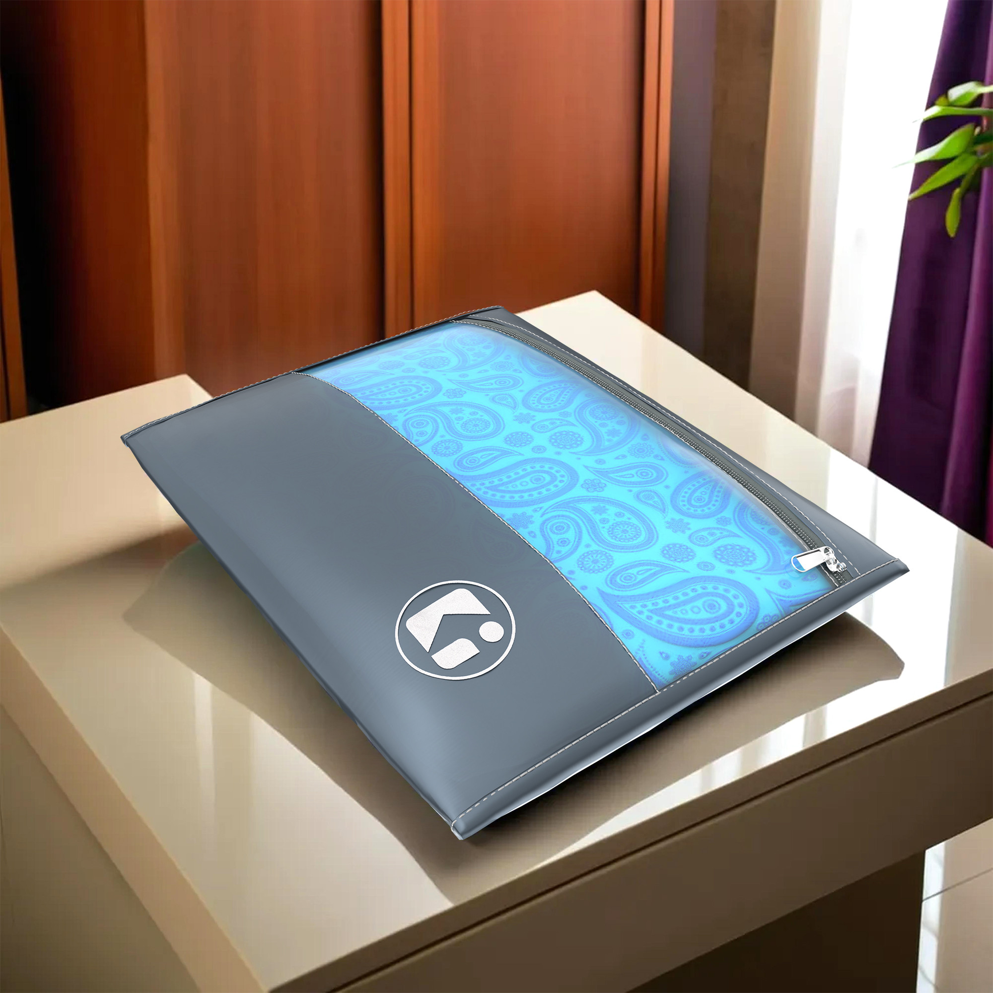 Kuber Industries  Waterproof Clothes Organizer  Saree  Dress Organizer For Wardrobe  Parachute Travel Storage Bag  Grey