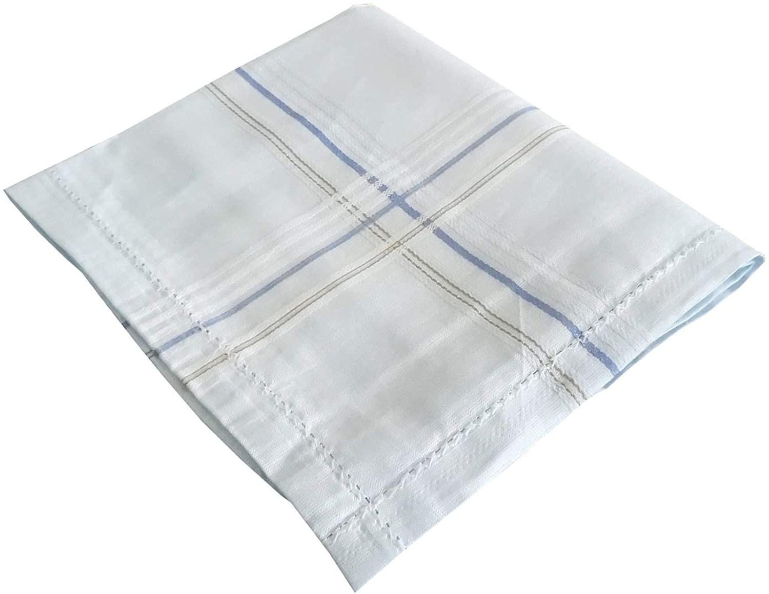 Kuber Industries 100% Cotton Premium Collection HAndkerchiefs Hanky For Men,(Lite Colour)
