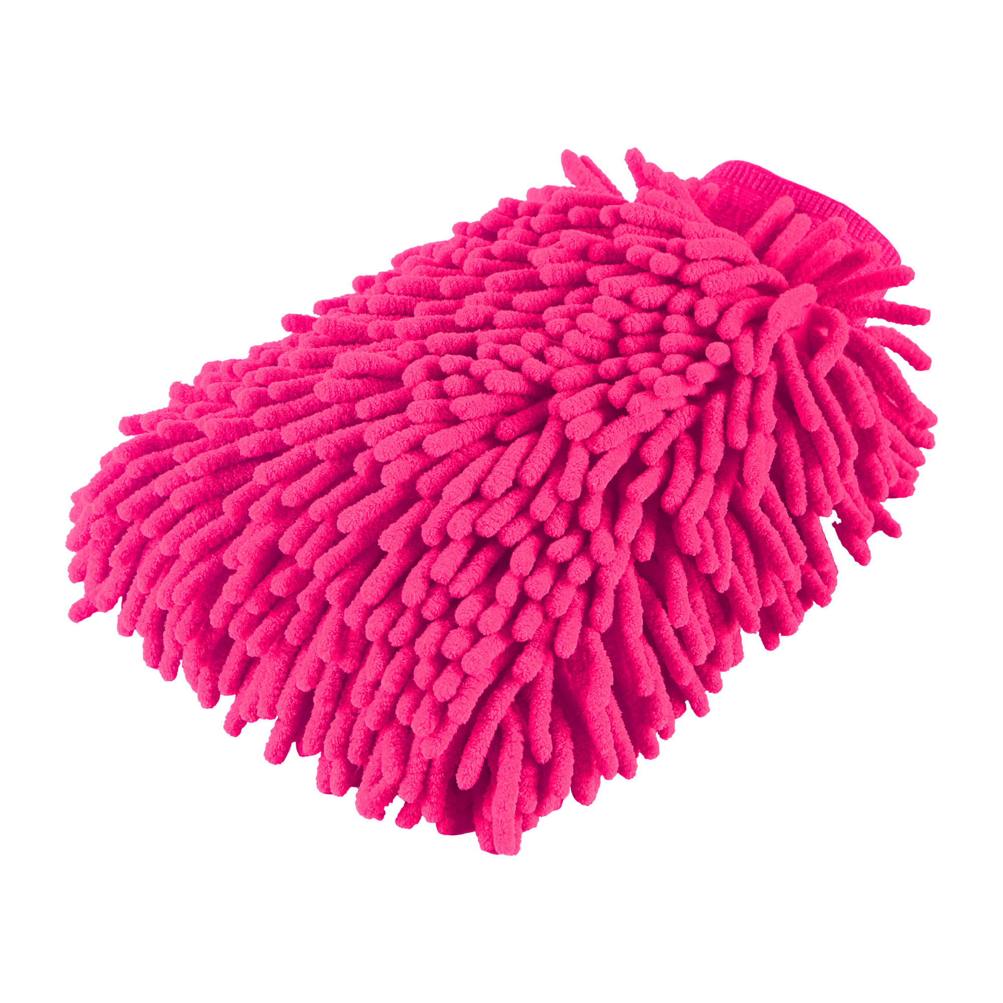 Kuber Industries 100GSM Microfiber Double Sided car washing gloves  Super Absorbent Chenille Mitt Gloves Perfect Wash Cleaning for Bike Auto Cars Interior and Exterior  Pink