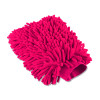 100GSM Microfiber Double Sided car washing gloves | Super Absorbent Chenille Mitt Gloves Perfect Wash Cleaning for Bike, Auto, Cars Interior and Exterior | Pink