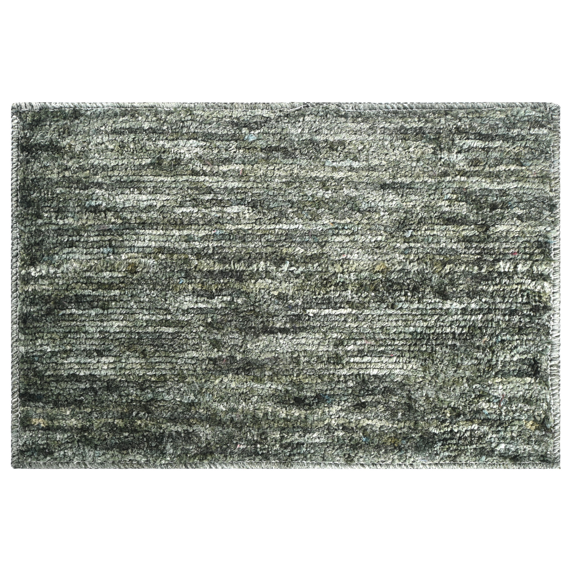 Kuber Industries 16x24 Inch Anti Skid Mat for Bathroom Floor  Anti Slip Paydan  Footmat for Home  Kitchen  Doormat  Bathroom Mat for Indoor  Outdoor  Multi Riyal - Green