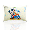 16x24 Inch Microfiber Pillows for Bed | Washable & Neck Support Soft Pillow for Sleeping Bedroom and Living Room | Disney Print - Cream