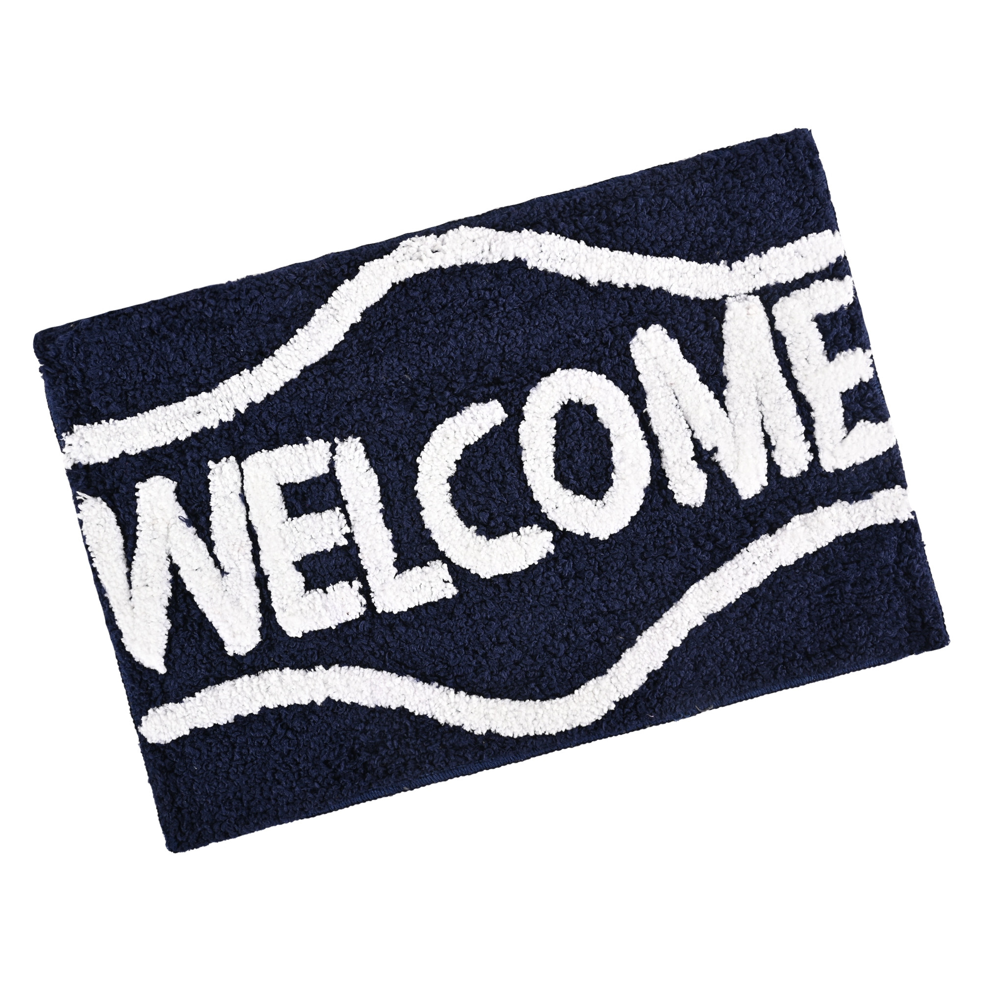 Kuber Industries 16x24 Inches Rectangle Super Soft Door Mats for Home  Living Room  Rainy Season Mats for Floor  Footmats for Bedroom Kitchen  Balcony  Blue