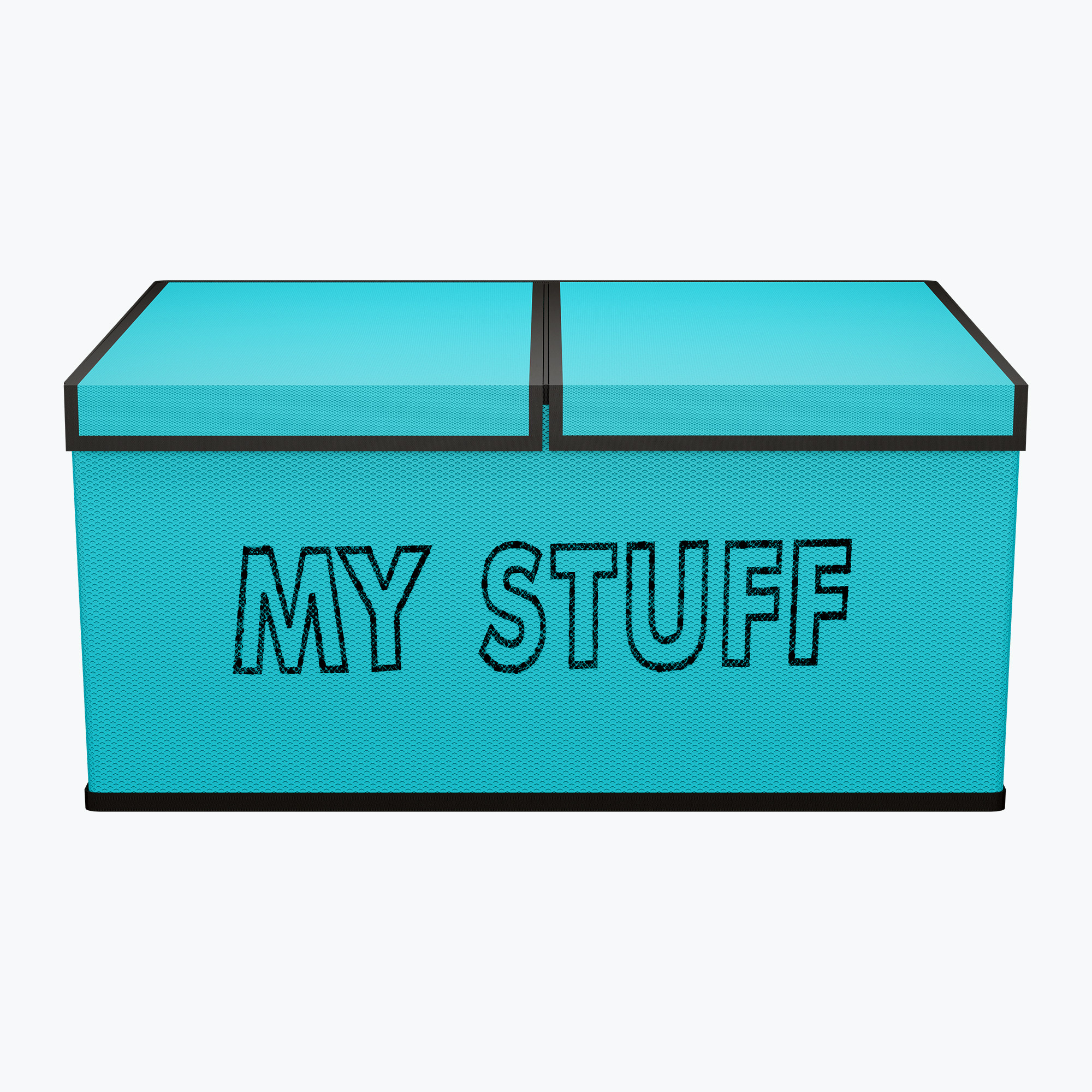 Kuber Industries 2 Partition Storage Box for Wardrobe with Lid  Closet Organizers  Baby Clothes Organizer  Foldable Dress Organizer  Cupboard Organiser  My Stuff  Reliance Green