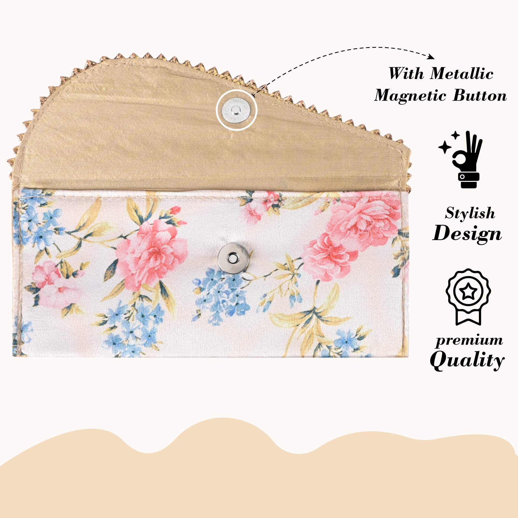 Kuber Industries 2 Pcs Fancy Silk Shagun Envelope for Gifting Money  Cash Gift Covers  Lifafa for Marriage Wedding Eid Ceremony  Festivals  Haldi  Mehndi Decoration  Golden