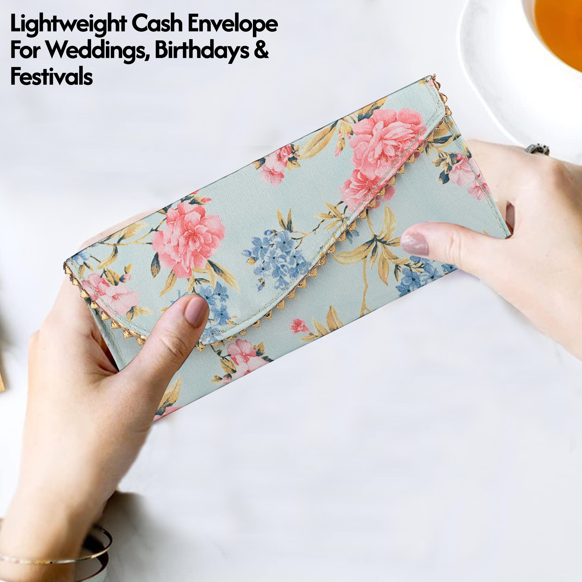 Kuber Industries 2 Pcs Fancy Silk Shagun Envelope for Gifting Money  Cash Gift Covers  Lifafa for Marriage Wedding Eid Ceremony  Festivals  Haldi  Mehndi Decoration  Green