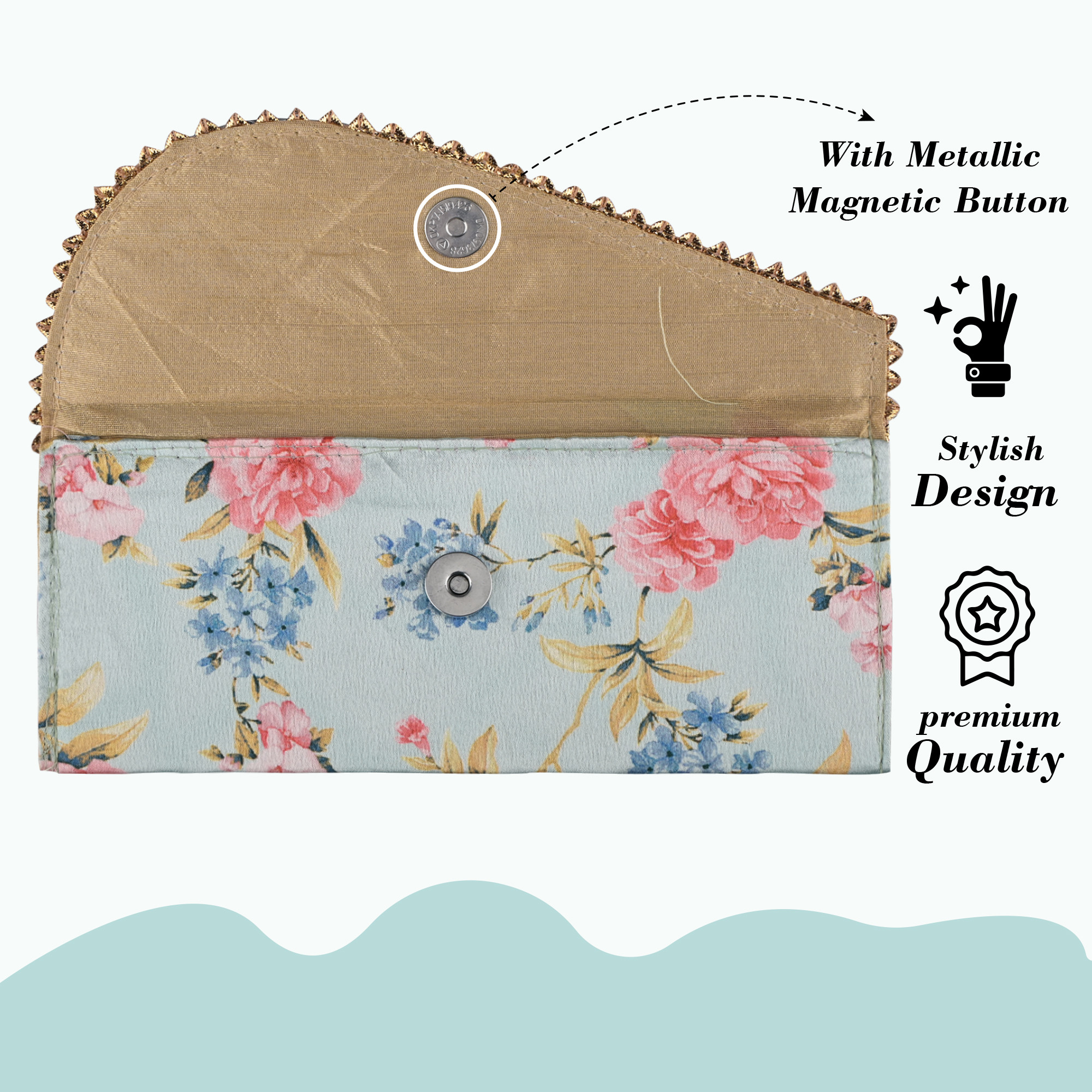 Kuber Industries 2 Pcs Fancy Silk Shagun Envelope for Gifting Money  Cash Gift Covers  Lifafa for Marriage Wedding Eid Ceremony  Festivals  Haldi  Mehndi Decoration  Green