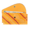 Kuber Industries 2 Pcs Polyester Fancy Shagun Envelope for Gifting Money | Cash Gift Covers/Lifafa for Marriage, Wedding, Eid, Ceremony &amp; Festivals | Haldi/Mehndi Decoration | Bandhej Print | Yellow