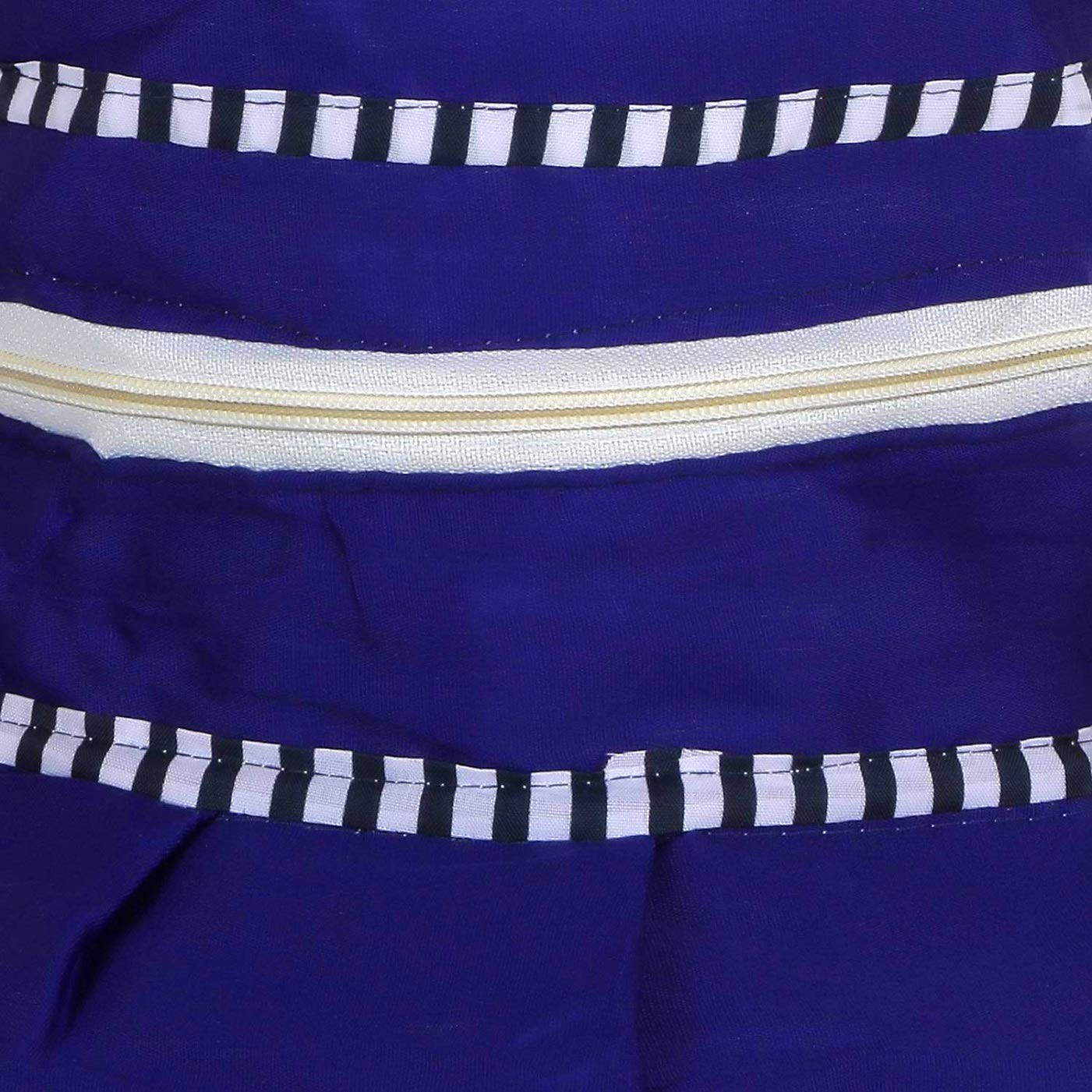 Kuber Industries 2 Pieces Cotton Dust-Water Proof LPG Gas Cylinder Cover (Blue) - CTKTC40749