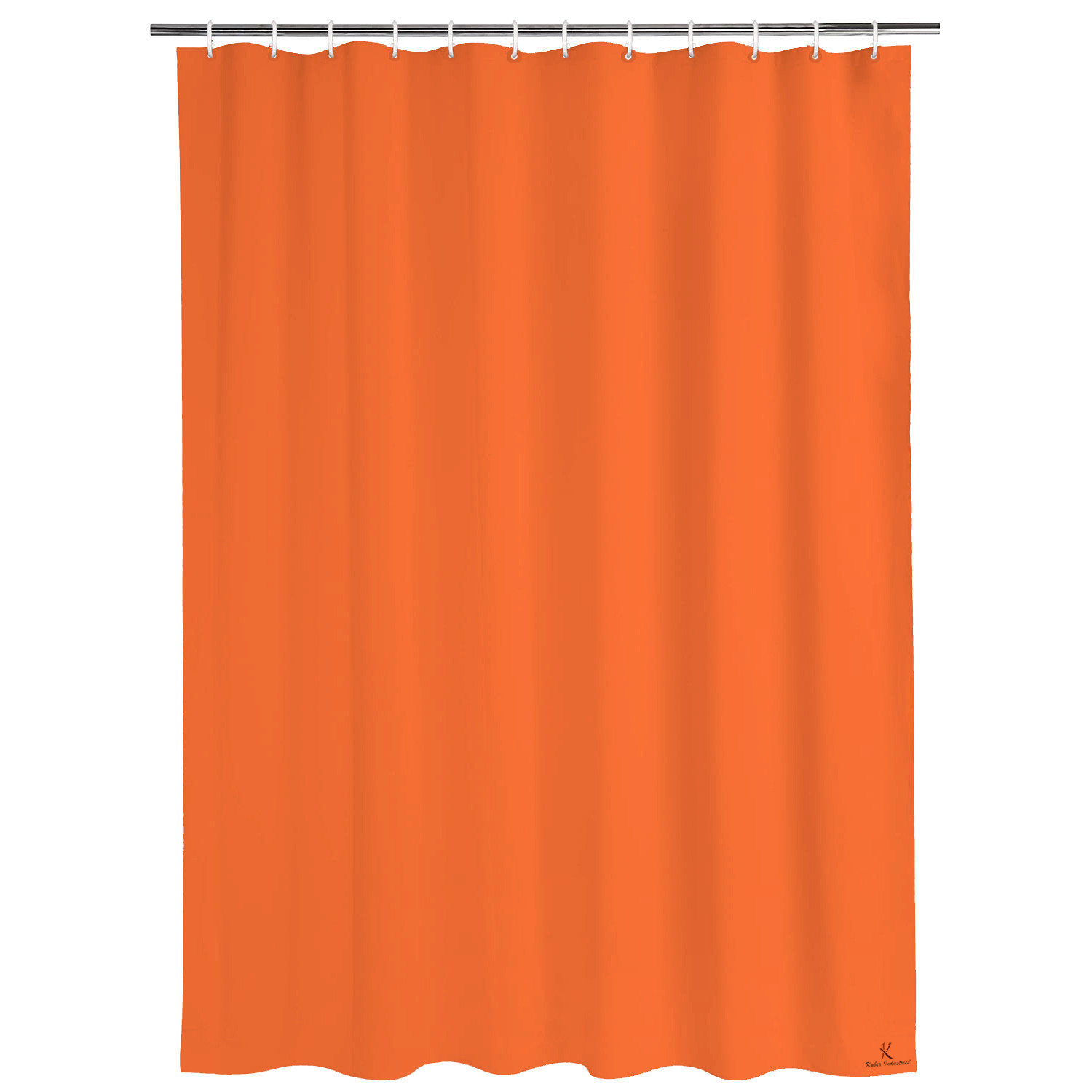 Kuber Industries 2 Pieces PEVA Shower Curtain Liner , Heavy Duty Plastic Shower Curtain With Hooks for Bathroom, Bathtub, 70