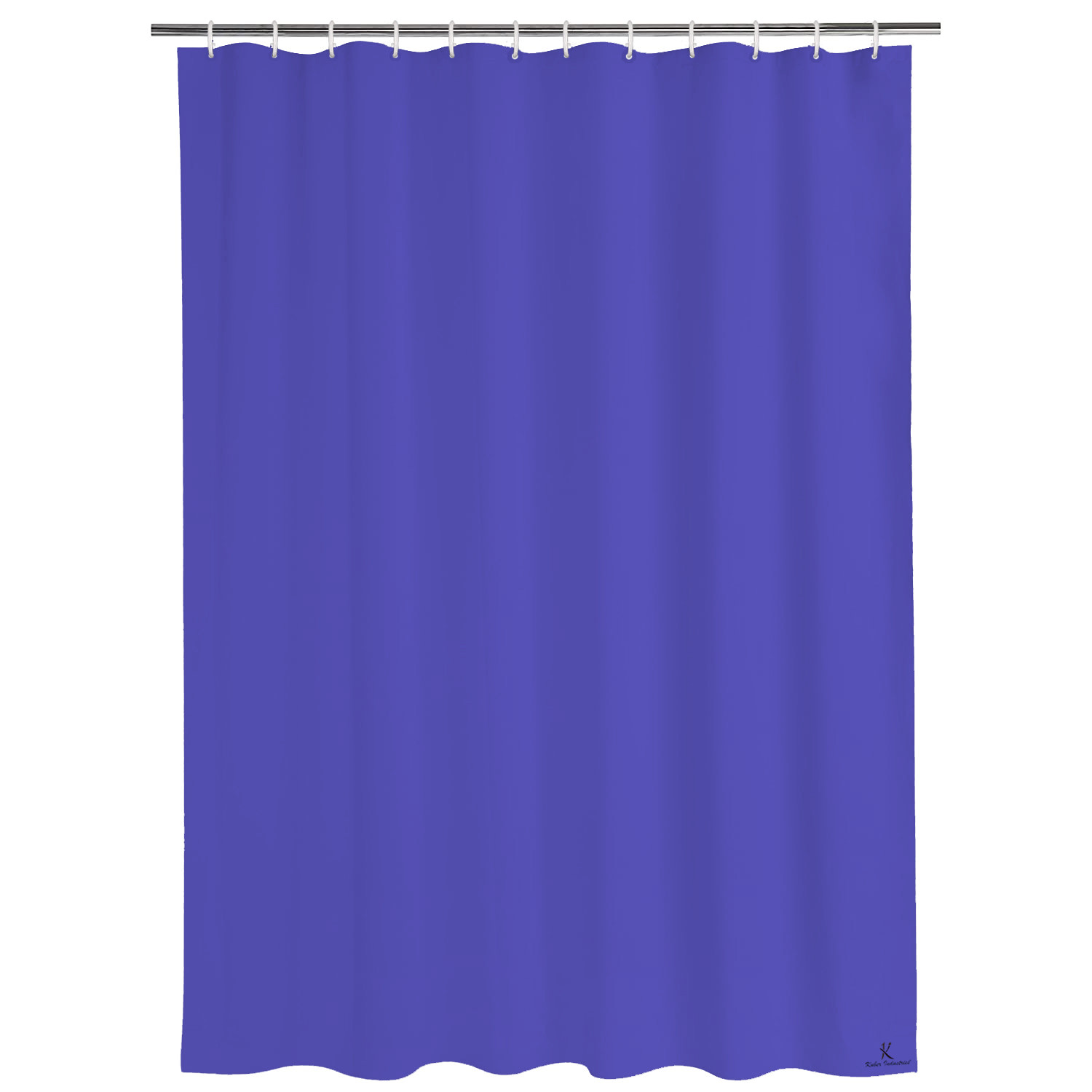 Kuber Industries 2 Pieces PEVA Shower Curtain Liner , Heavy Duty Plastic Shower Curtain With Hooks for Bathroom, Bathtub, 70