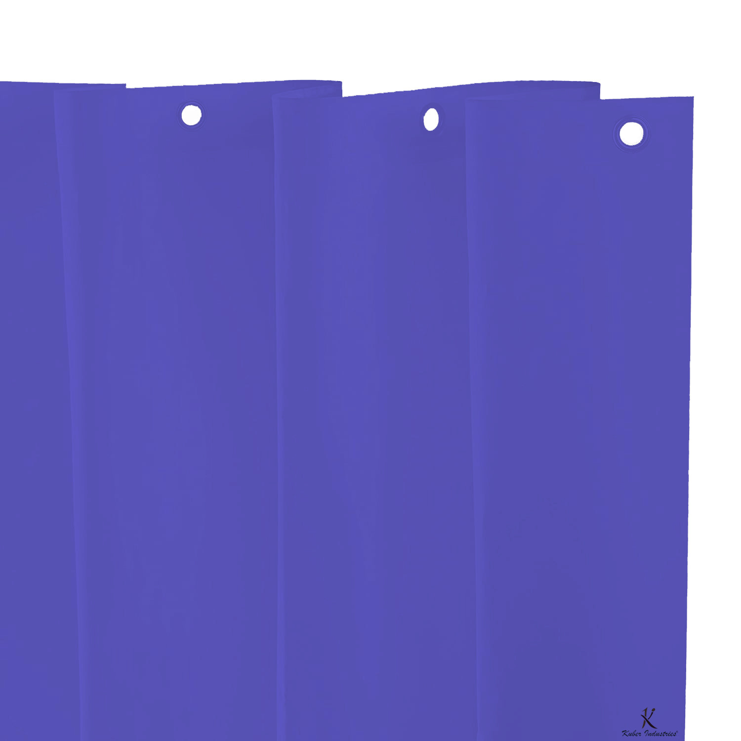 Kuber Industries 2 Pieces PEVA Shower Curtain Liner , Heavy Duty Plastic Shower Curtain With Hooks for Bathroom, Bathtub, 70