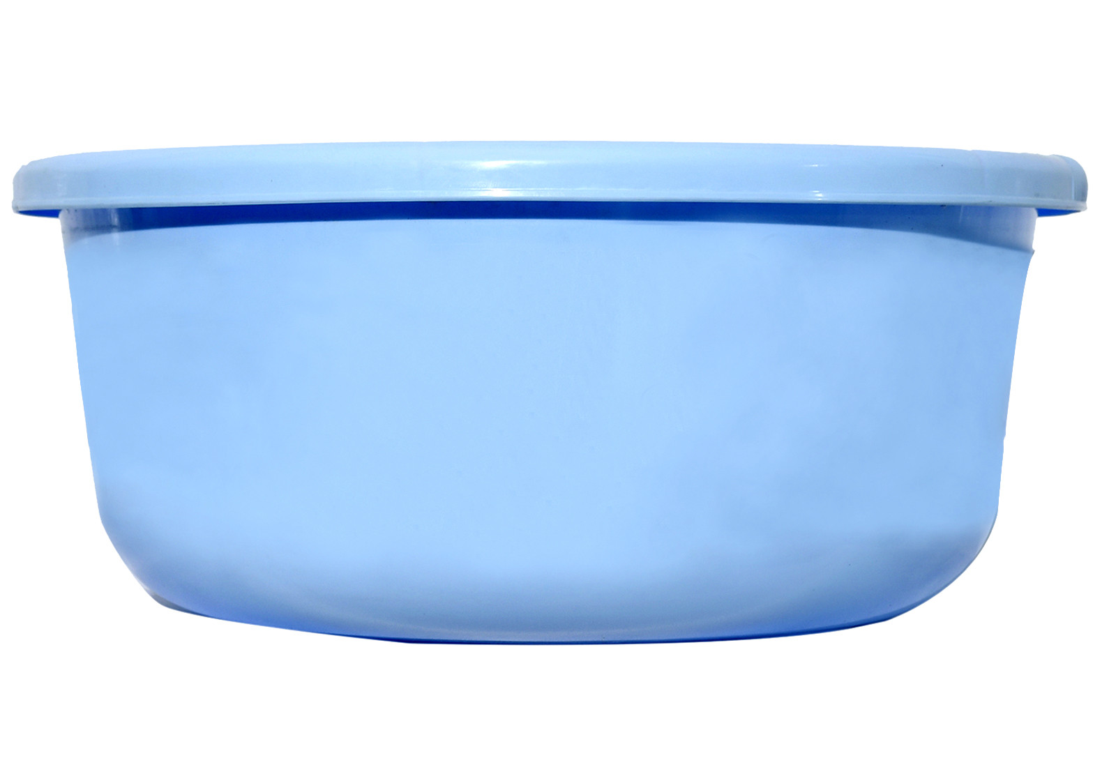 Kuber Industries 2 Pieces Unbreakable Plastic Multipurpose Bath Tub/Washing Tub 40 LTR (Blue & Pink) -KUBMART1284