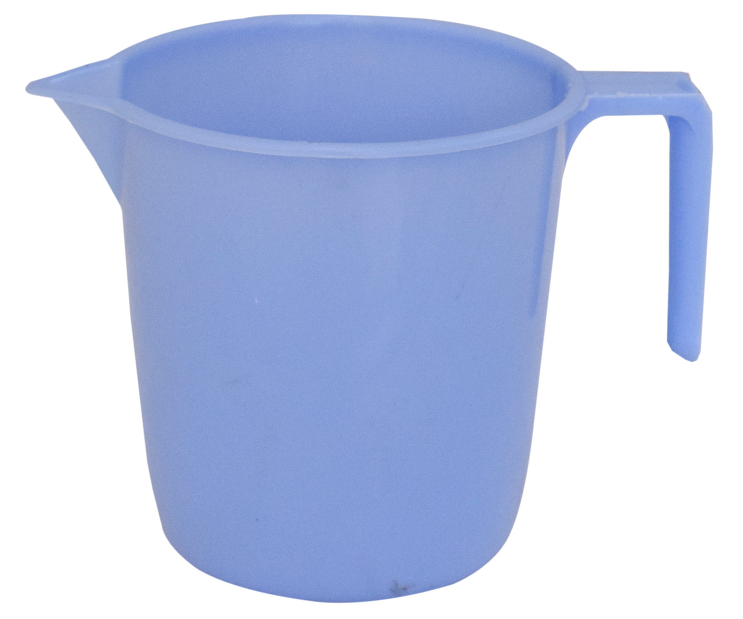 Kuber Industries 2 Pieces Unbreakable Virgin Plastic Multipurpose Bathroom Bucket & Mug Set (Blue)