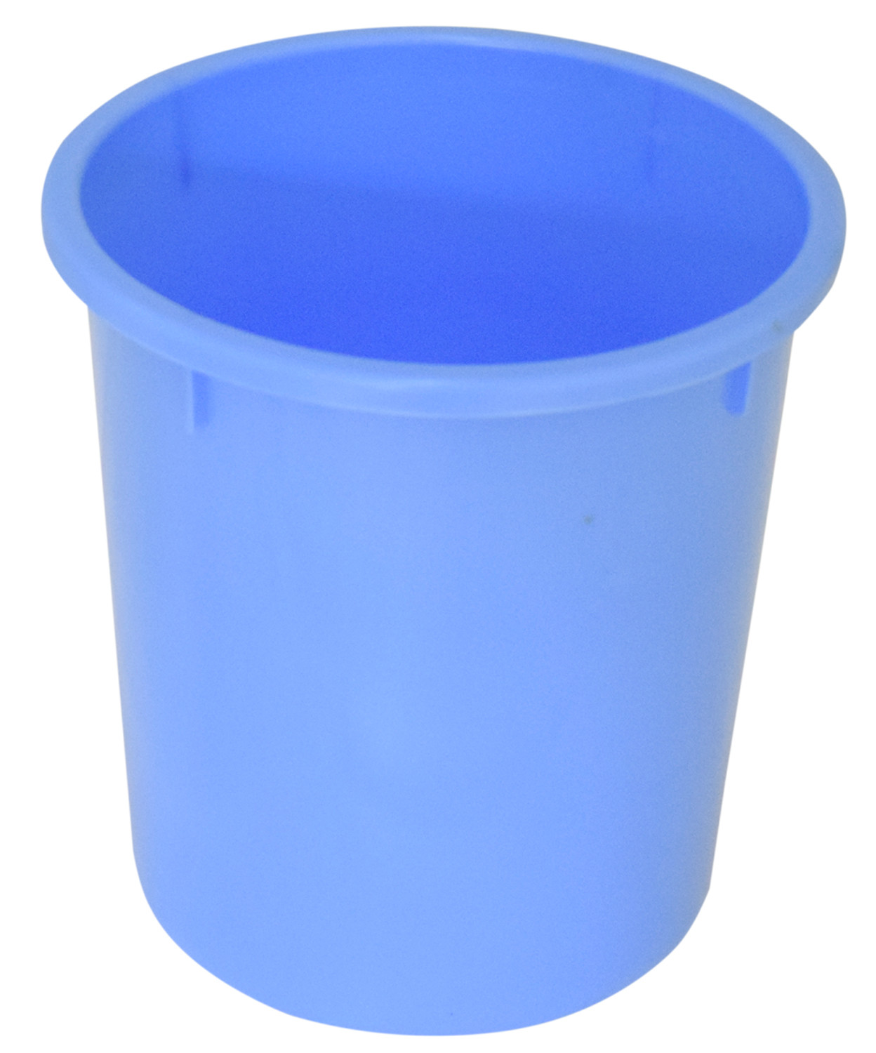 Kuber Industries 2 Pieces Unbreakable Virgin Plastic Multipurpose Bathroom Dustbin & Stool Set (Blue)