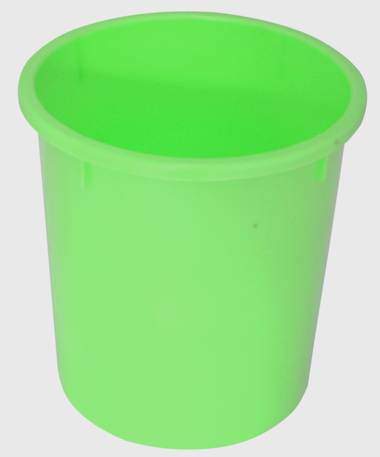 Kuber Industries 2 Pieces Unbreakable Virgin Plastic Multipurpose Bucket & Dustbin Set (Green)