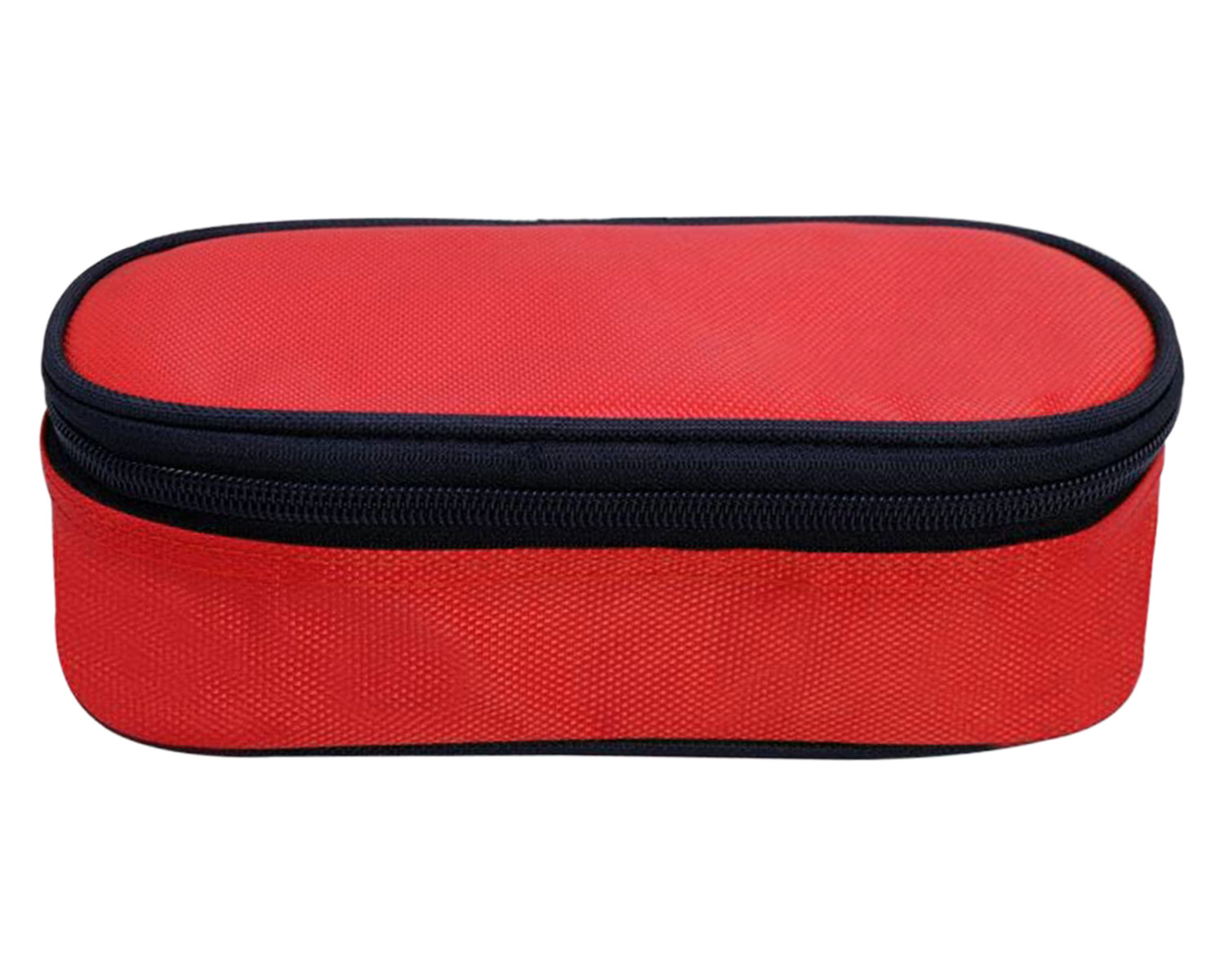 Kuber Industries 2 Plastic Containers Lunch Box Set With Cover (Red)