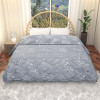 220 GSM Microfiber Reversible Fluffy AC Comforter Double Bed | All Weather Warm &amp; Soft Quilt | Beautifully Crafted Razai/Duvet &amp; Kambal for Winters | Floral - Blue
