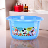 25 Ltr Bath Tub Plastic For Home, Washroom &amp; Kitchen | Disney Check | Lightweight &amp; Multipurpose Washing Tub - Suitable For Laundry And Cleaning | Blue