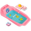 25 Ltr Plastic Bath Tub for Kids 0-3 Years | Bath Tub for New Born Baby | Bathing Tub Girls &amp; Boys with Soap Tray | Water Tub for Baby/Infants | Mini Swimming Pool for Kids | Pink