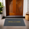 2x3 ft Rubber Doormats for Main Door Entrance & Balcony | Large Size Weather-Resistant Floor Mats for Home & Hotels | Ideal for Indoor & Outdoor Use | Grey