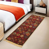 2x6 Feet Shaneel Bed Side Runner For Kitchen | Easy To Clean &amp; Multipurpose Runner For Home, Bedroom &amp; Living Room | Rangoli Print - Multi Colour