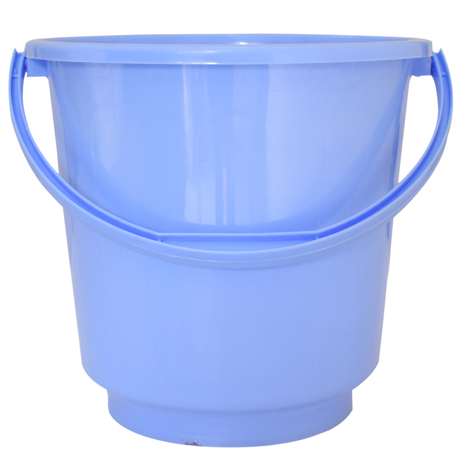 Kuber Industries 3 Pieces Unbreakable Virgin Plastic Multipurpose Bucket, Mug & Tub Set (Blue)