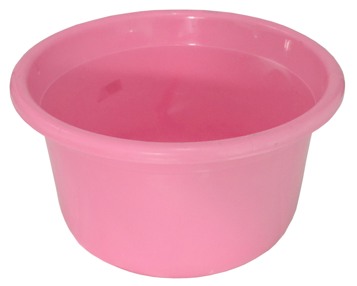 Kuber Industries 3 Pieces Unbreakable Virgin Plastic Multipurpose Mug, Dustbin & Tub Set (Pink)