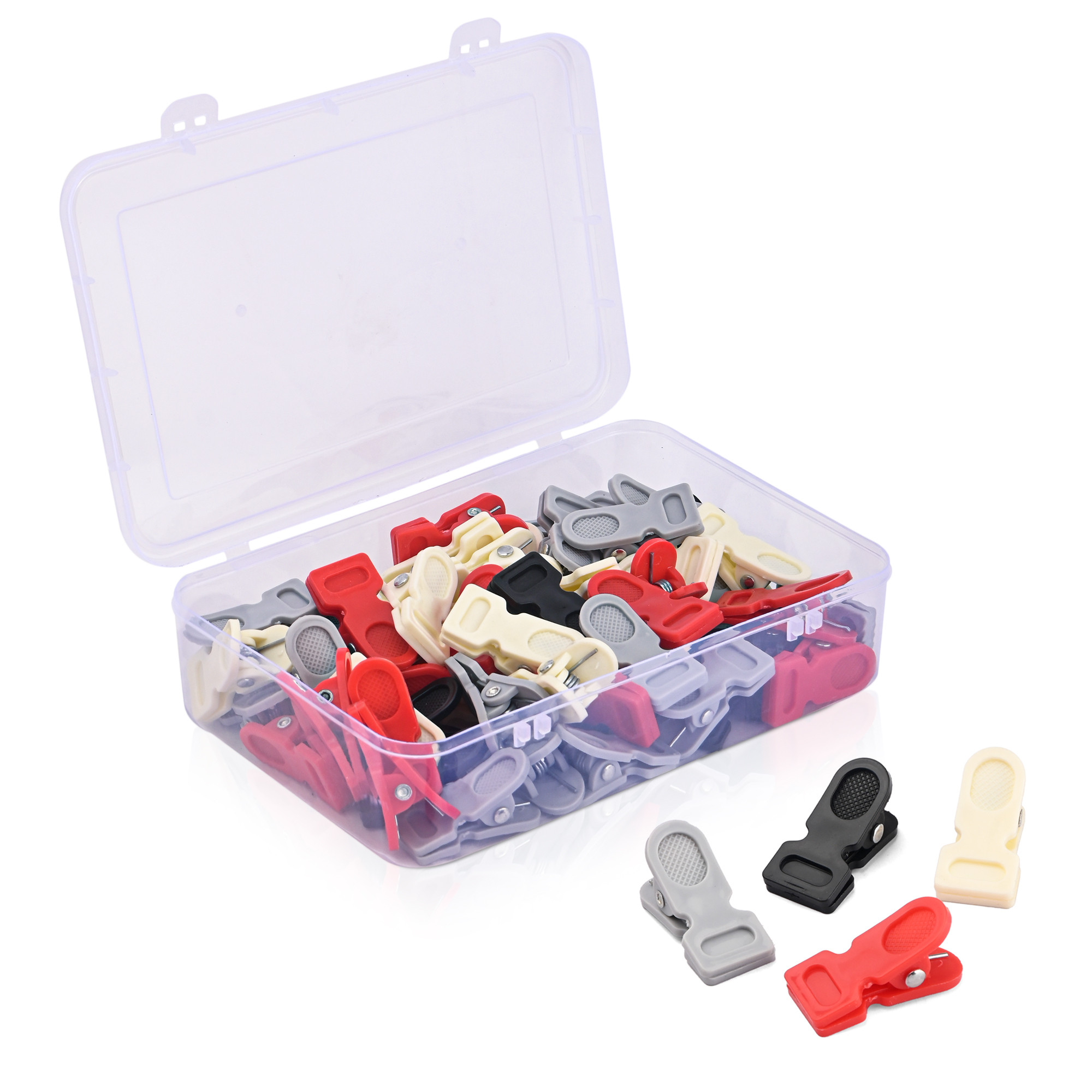 Kuber Industries 3 Set Multicolor Cloth Clips for Drying Clothes Plastic  Cloth Pegs Set for Balcony  Outdoor  Clothes ClipsPins for Drying  Ideal for Hangers Rods Ropes Towels