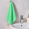 30x60cm Microfiber Cleaning Towel | Multipurpose, Reusable &amp; Water Absorbent Towels For Cleaning Glass, Kitchens &amp; Bathrooms | 350 GSM | Green