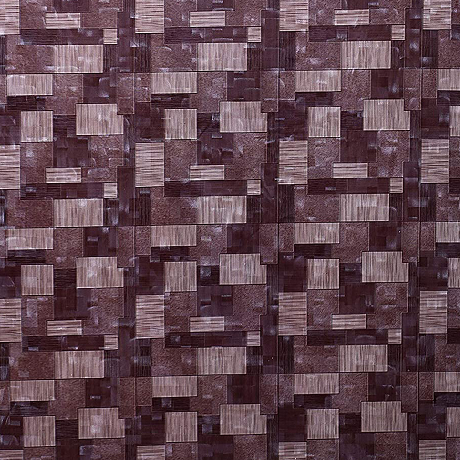 Kuber Industries 3D Checkered Design PVC Microwave Oven Full Closure Cover for 30 Litre (Brown)
