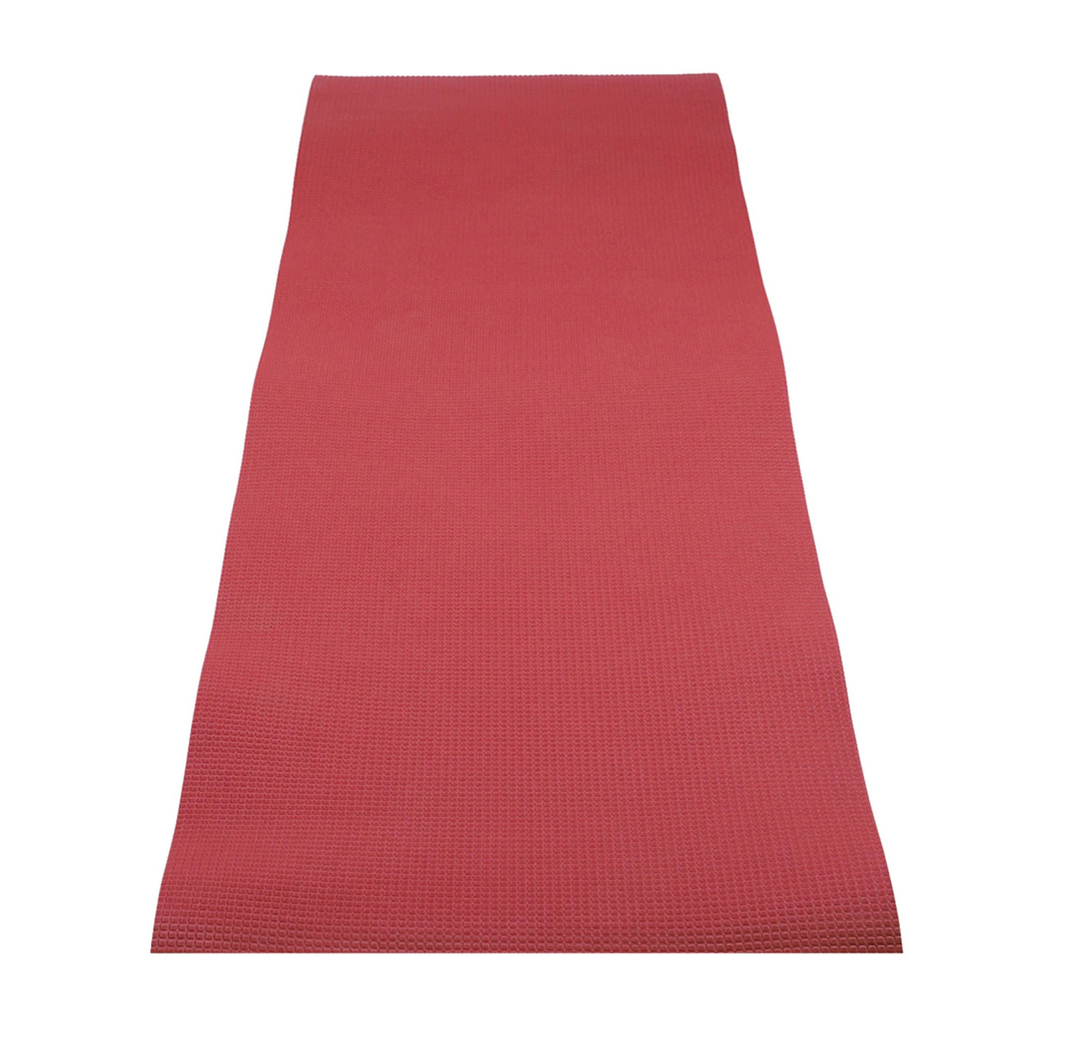 Kuber Industries 4 MM Extra Thick Yoga mat for Gym Workout and Flooring Exercise Long Size Yoga Mat for Men and Women, 6 x 2 Feet (Maroon)-33_S_KUBQMART11574