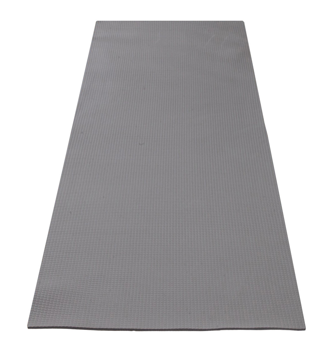 Kuber Industries 4 MM Extra Thick Yoga mat for Gym Workout and Flooring Exercise Long Size Yoga Mat for Men and Women, 6 x 2 Feet (Grey)-33_S_KUBQMART11578