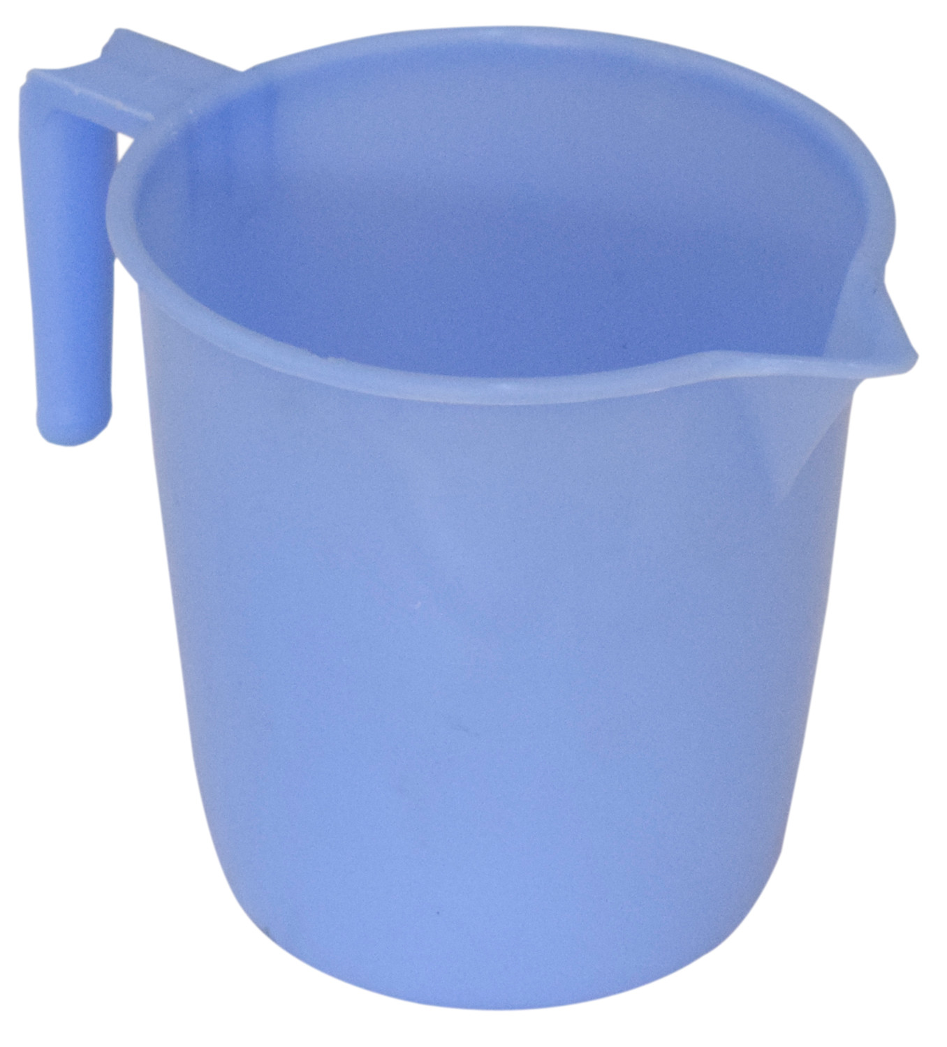 Kuber Industries 4 Pieces Unbreakable Virgin Plastic Multipurpose Bucket, Dustbin, Mug & Tub Set (Blue)