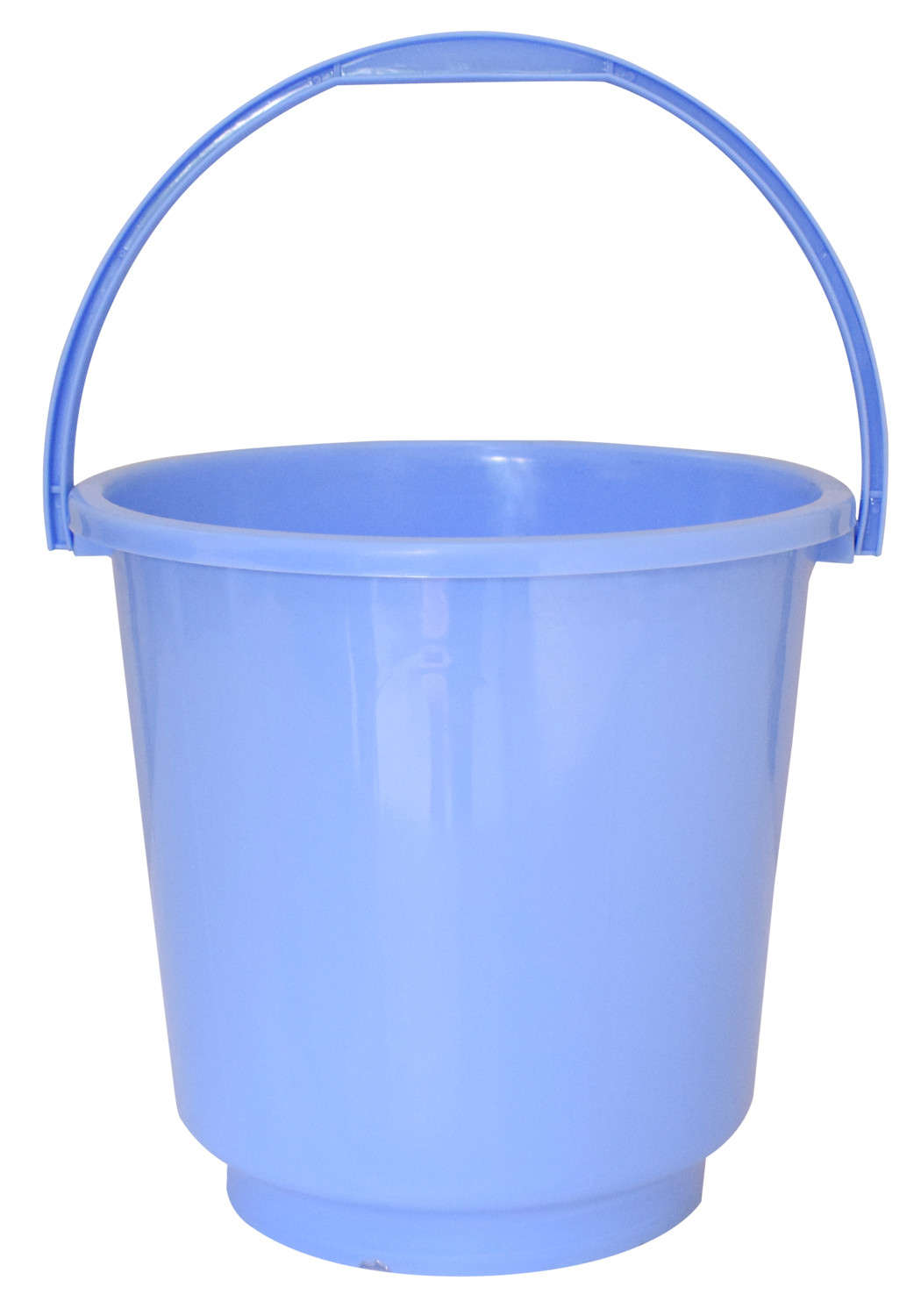 Kuber Industries 4 Pieces Unbreakable Virgin Plastic Multipurpose Bucket, Dustbin, Mug & Tub Set (Blue)