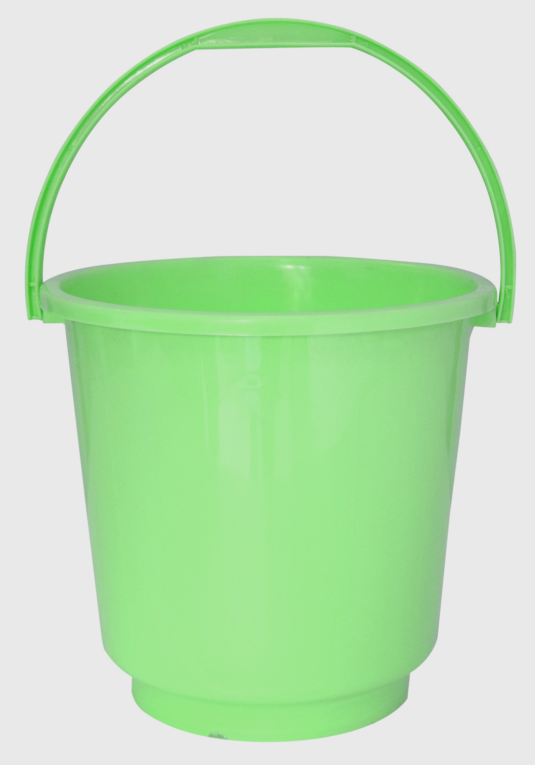 Kuber Industries 4 Pieces Unbreakable Virgin Plastic Multipurpose Bucket, Dustbin, Mug & Tub Set (Green)