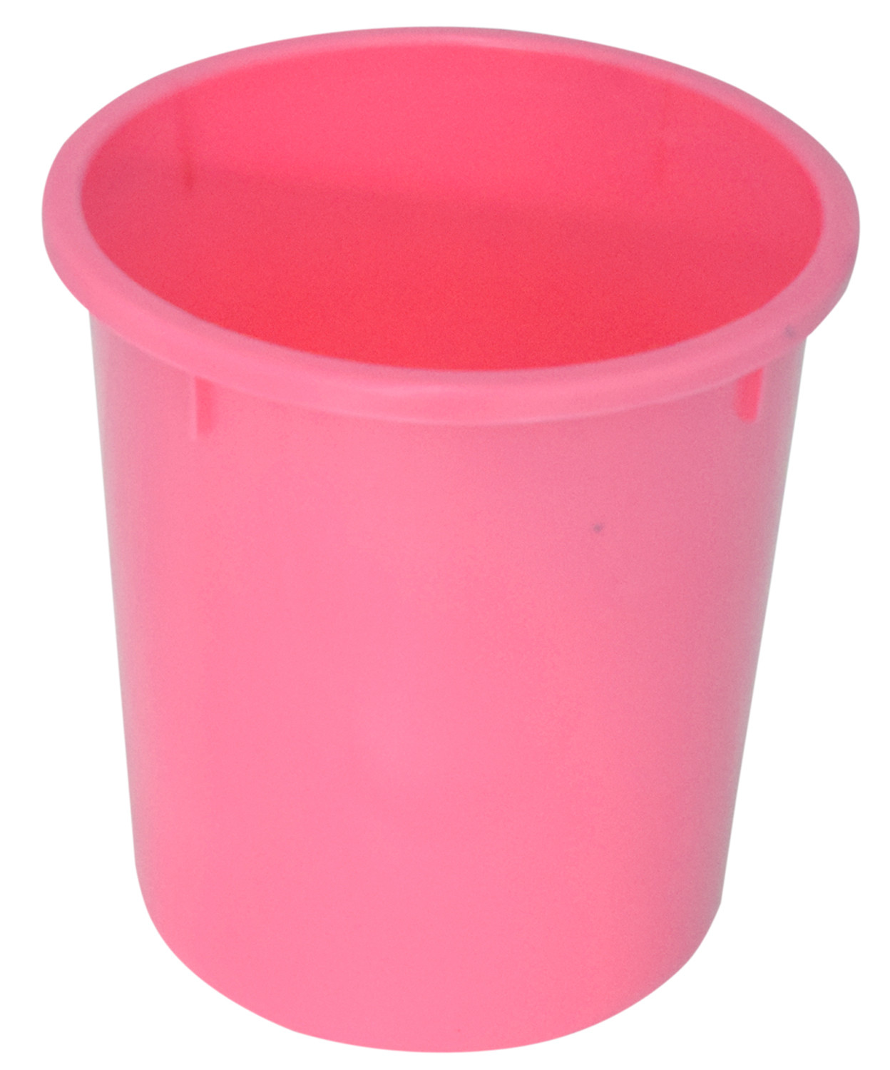 Kuber Industries 4 Pieces Unbreakable Virgin Plastic Multipurpose Bucket, Stool, Dustbin & Tub Set (Pink)