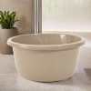 40 Liters Multipurpose Bath Tub for Bathroom | Suitable for Indoor and Outdoor Use | Durable & Lightweight Tub for Washing Clothes & Utensils | Coffee