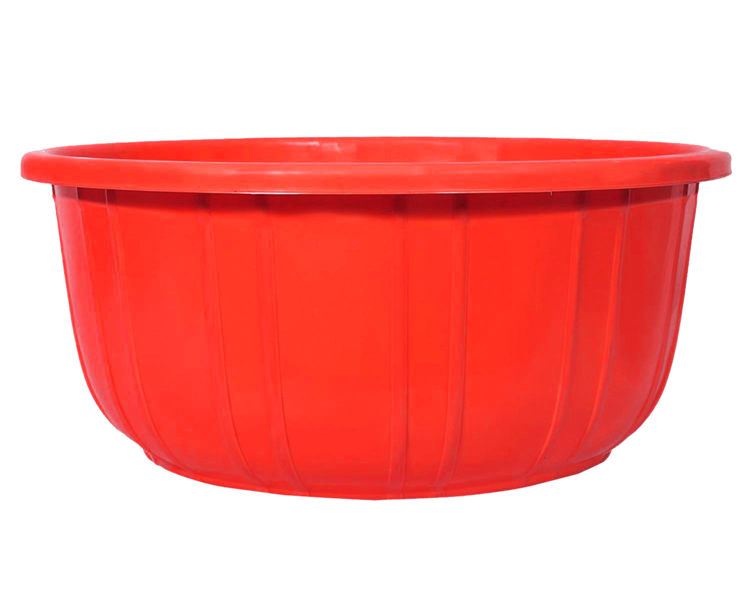 Kuber Industries 40 Lt. Multipurpose Unbreakable Plastic Tub |Bath Tub|Washing Tub (Red)
