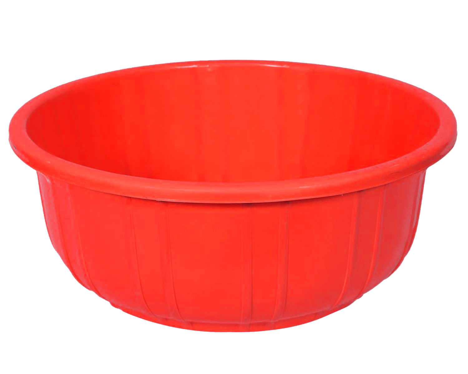 Kuber Industries 40 Lt. Multipurpose Unbreakable Plastic Tub |Bath Tub|Washing Tub (Red)