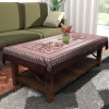 40x60 Inches Table Cover for Centre Table &amp; 4 Seater Dining Table | Teapoy Cover for Coffee, Study &amp; Office Desk | Peach