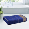 450 GSM Soft Blend Cotton Bathing Towel For Men/Women | Fade/Wrinkle Resistant Towels For Bath | 30x60 Inches -Dark Blue
