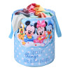 45L Foldable Dirty Clothes Laundry Basket With Handles For Washing - Baby Unwashed Dress Bin/Storage Box | Disney Kids - Sky Blue