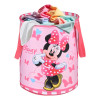 45L Foldable Dirty Clothes Laundry Basket With Handles For Washing - Baby Unwashed Dress Bin/Storage Box | Disney Minnie - Pink