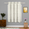 5 Feet Stylish Curtains for Living Room &amp; Bedroom | Light Control &amp; Pests Preventive Window Parde for Pooja Room &amp; Home Decor | Frill Net - Cream